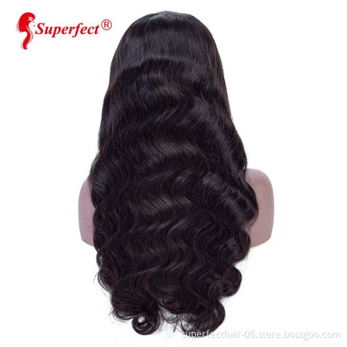 Wholesale Vendor 13*6 Lace Front Human Hair wigs For Black Women Brazilian Remy Body Wave Wig With Baby Hair Pre Plucked